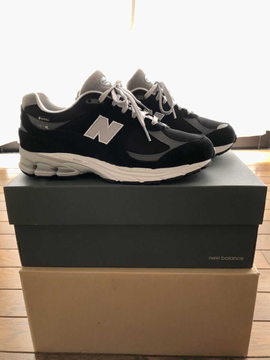 new balance 23SS M 2002 RXD GORE-TEX Black ニューバランス 2002 ゴアテックス ブラック US 8 26cm ウイズ D 公式オンライン購入品_画像4