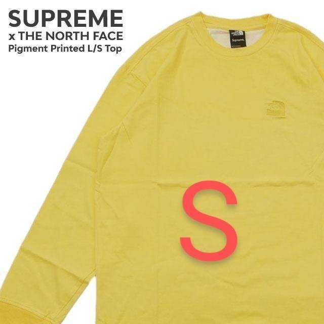 長袖Tシャツ Supreme North Face Pigment Printed L/S top