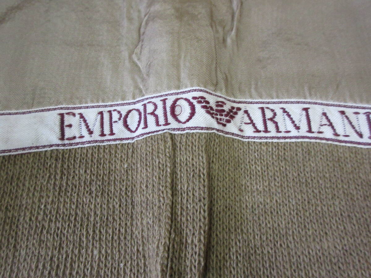 90s00s EMPORIO ARMANI レディースジャケット 40 ITALY製 エンポリオアルマーニ ヴィンテージ オールド テーラード 6921-2010 イタリア製_画像9