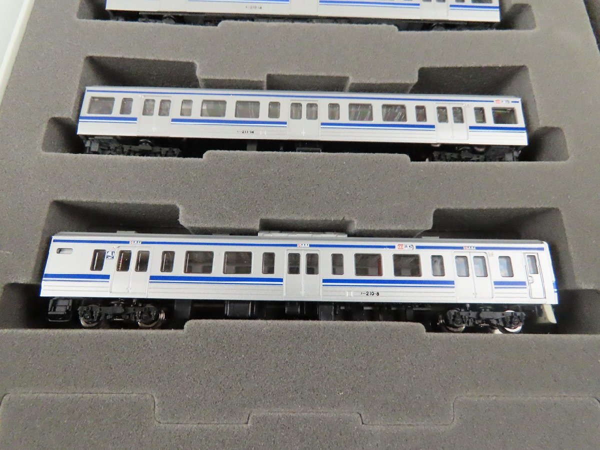 ◇Y258/TOMIX/92932 国鉄 211 0 系 近郊電車 (シティライナー) セット 限定品 4両/Nゲージ/鉄道/1円～_画像2