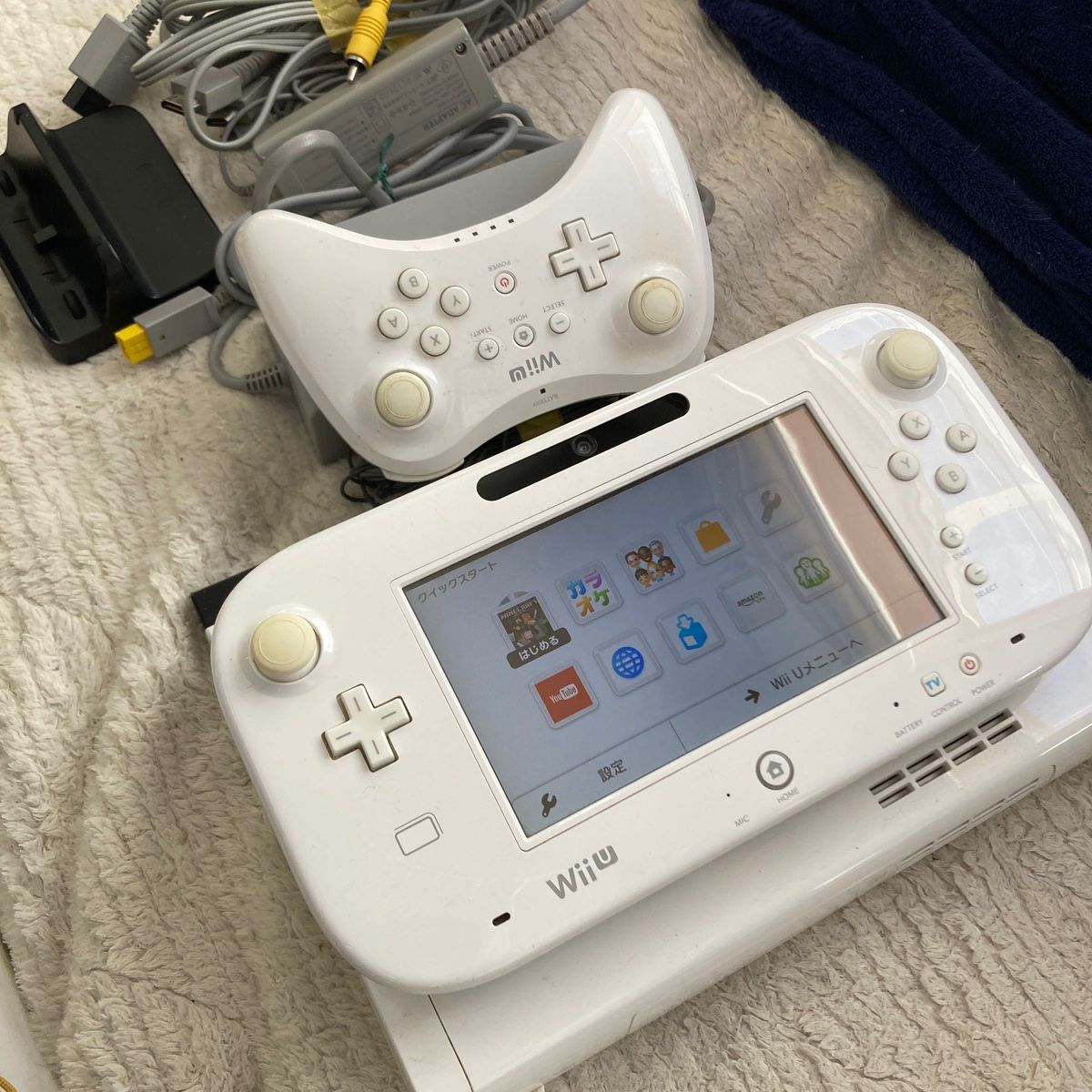 Nintendo WiiU スポーツプレミアムセット +コントローラー  中古　Wiiリモコンプラス無し 任天堂