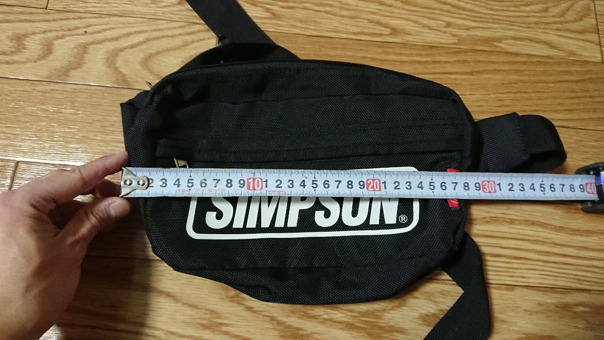 シンプソン ウエストポーチ バイク ツーリング ウエストバッグ シンプソン ウエストポーチ バイク ツーリング ウエストバッグ