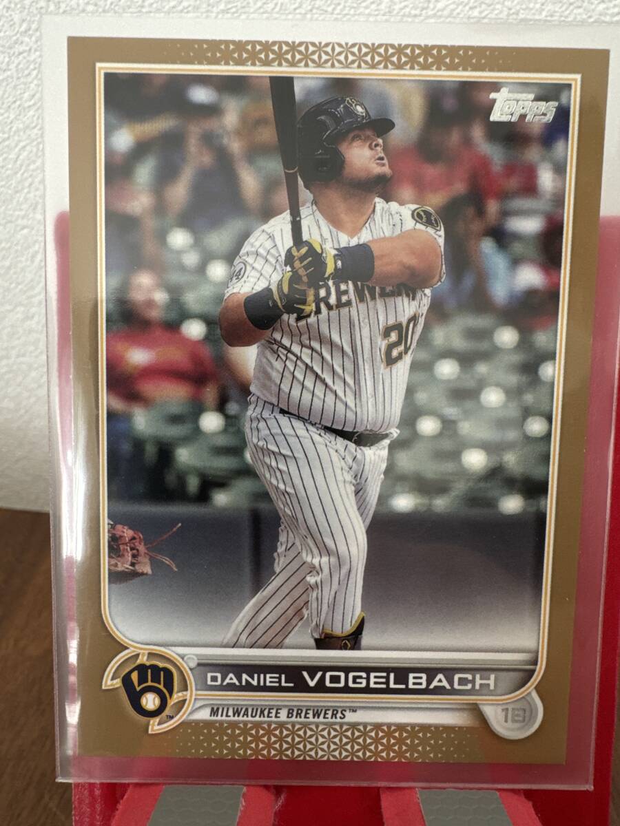 2022 Topps Series Two Donovan Solano 275/299 & Alex Cobb 1419/2022 & Daniel Vogelbach 1512/2022 パラレル3枚セット_画像5