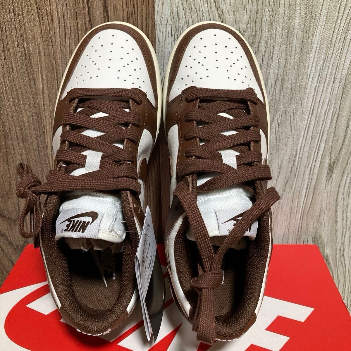 W   NIKE DUNK LOW  SAIL /CACAO FANTASTIQUE     DD1503 124