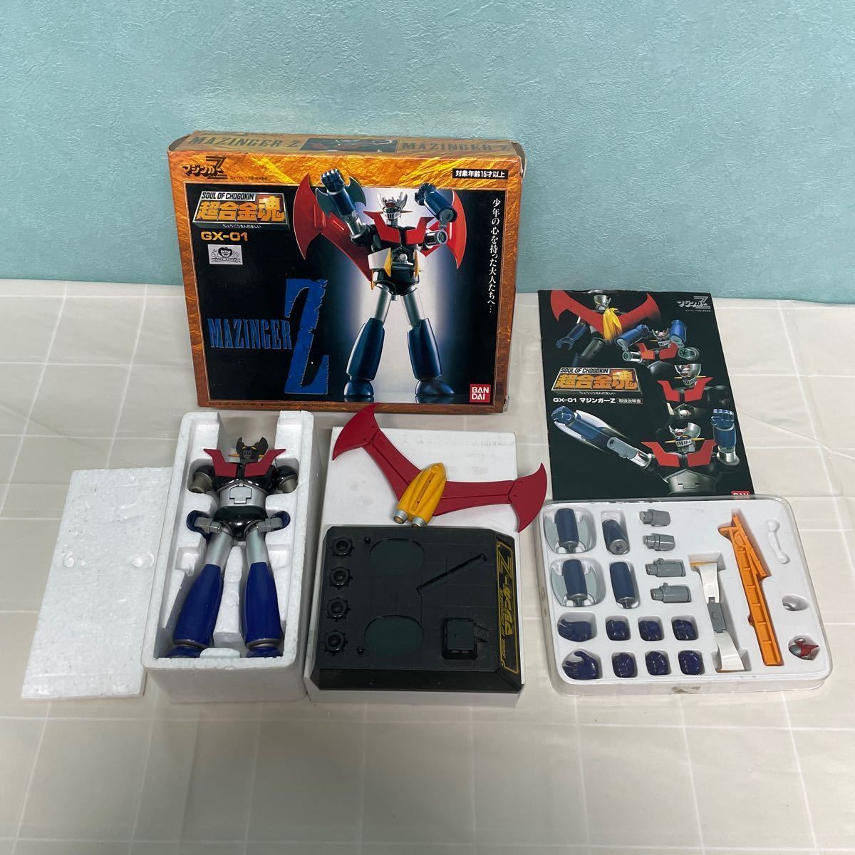 603/ Junk текущее состояние товар Chogokin душа GX-01 Mazinger Z детали недостача 