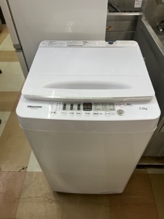 Hisense　全自動洗濯機　2021年HW-E5504　