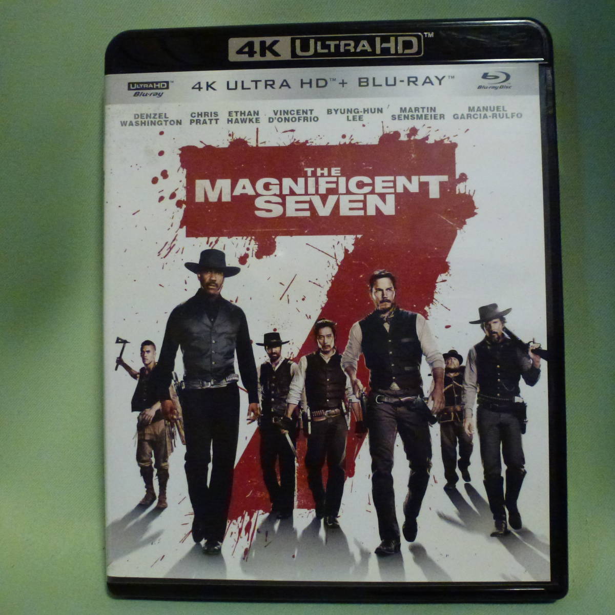 USED 4K ULTRA HD + Blu-ray2枚組 マグニフィセント・セブンの画像1