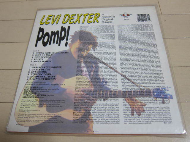 ☆LEVI DEXTER LP POMP! リーバイ・デクスター ネオロカビリー レコード 1992_画像2