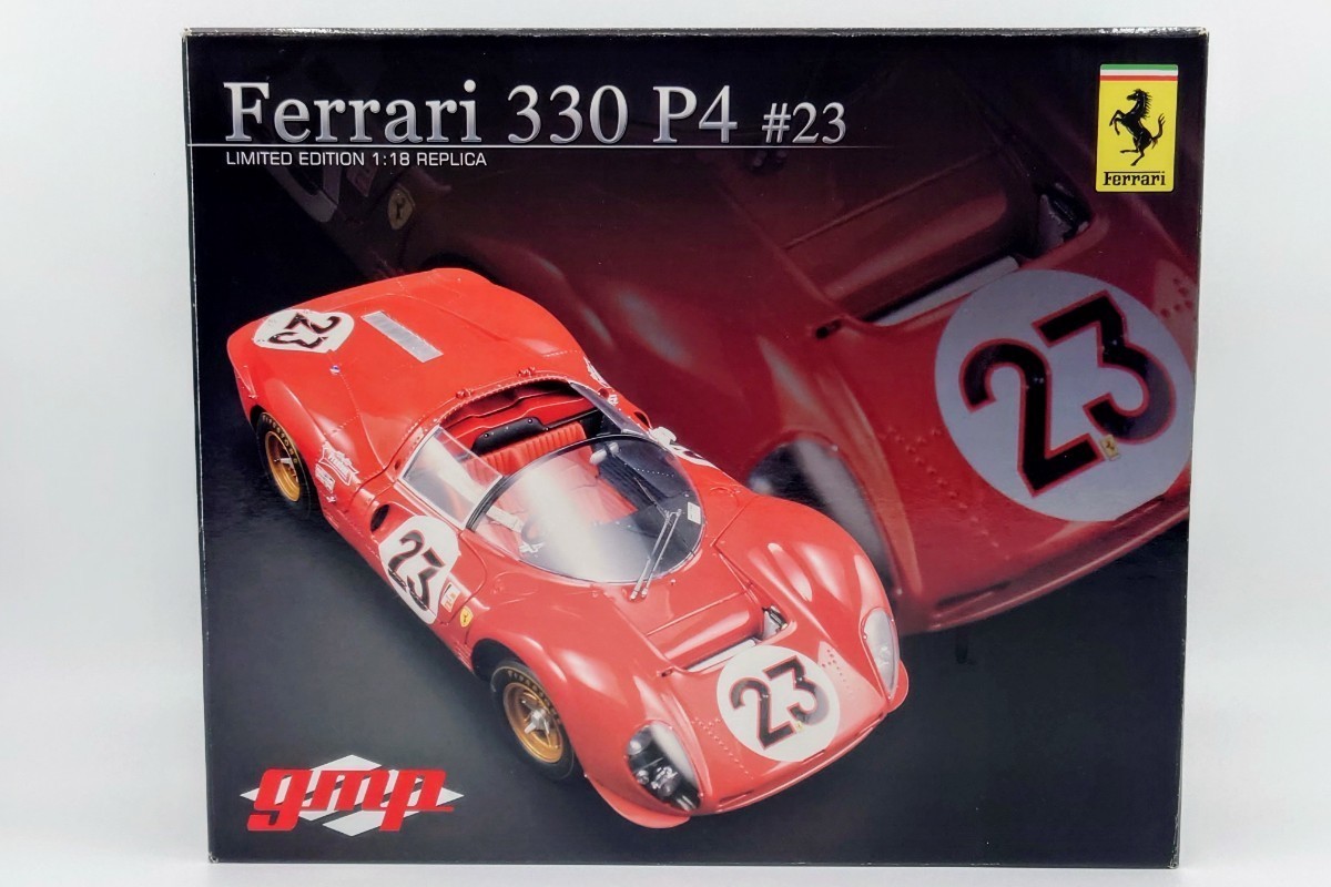 ★☆1円〜 売り切り 激レア GMP 1/18 Ferrari 330 P4 1967 LIMITED EDITION Daytona 24h #23 ジャンク出品★☆ BBR CMC 京商 Exoto_画像9