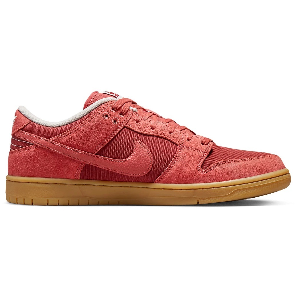 ☆NIKE SB DUNK LOW PRO PRM 淡赤/薄灰/ガム 28.0cm ナイキ エスビイ ダンク ロウ プロ プレミアム DV5429-600_画像2