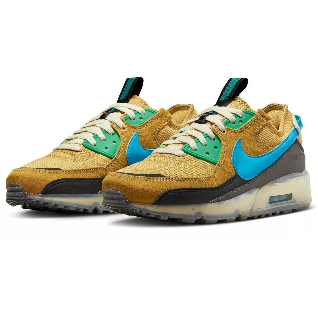 ☆NIKE AIR MAX 90 TERRASCAPE 濃黄/水/緑/濃茶/黒 26.5cm ナイキ エア マックス 90 テラスケープ DQ3987-700_画像1