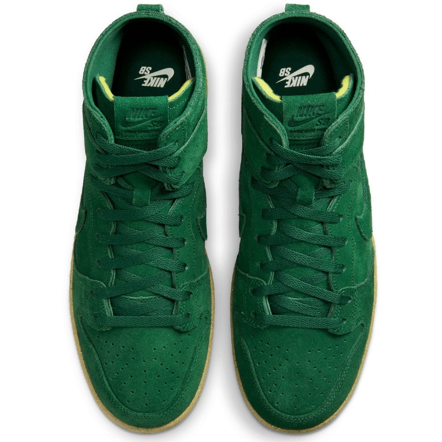 ☆NIKE SB DUNK HIGH PRO DECON 緑/濃いベージュ 28.0cm ナイキ エスビイ ダンク ハイ プロ ディーコン DQ4489-300_画像8