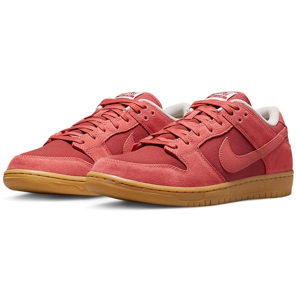 ☆NIKE SB DUNK LOW PRO PRM 淡赤/薄灰/ガム 28.0cm ナイキ エスビイ ダンク ロウ プロ プレミアム DV5429-600_画像1