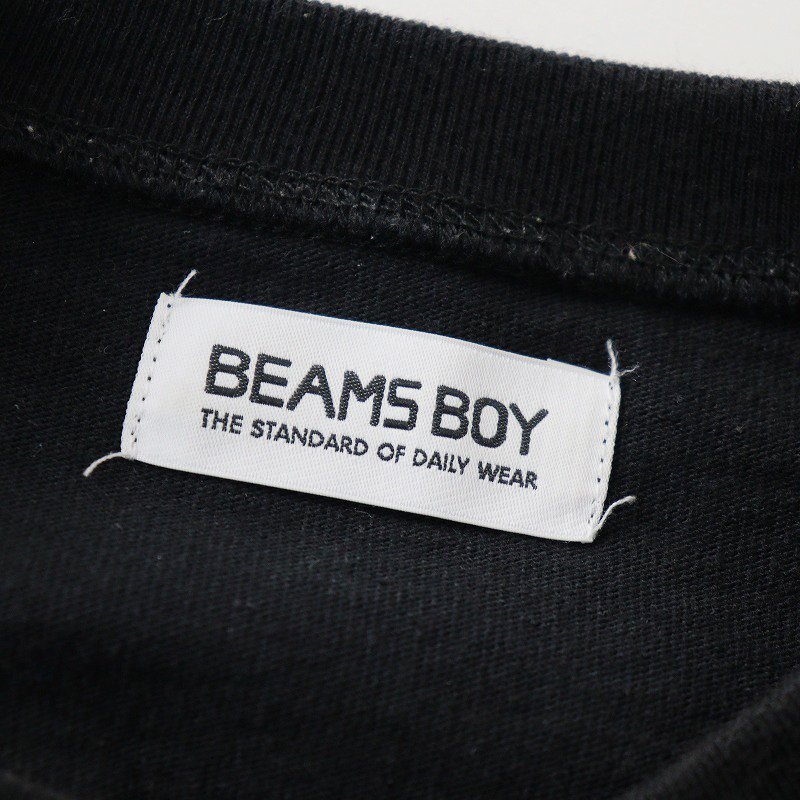 ビームスボーイ BEAMS BOY カナディアン ポケットTシャツ FREE/ブラック 黒 トップス カットソー【2400013712125】_画像9