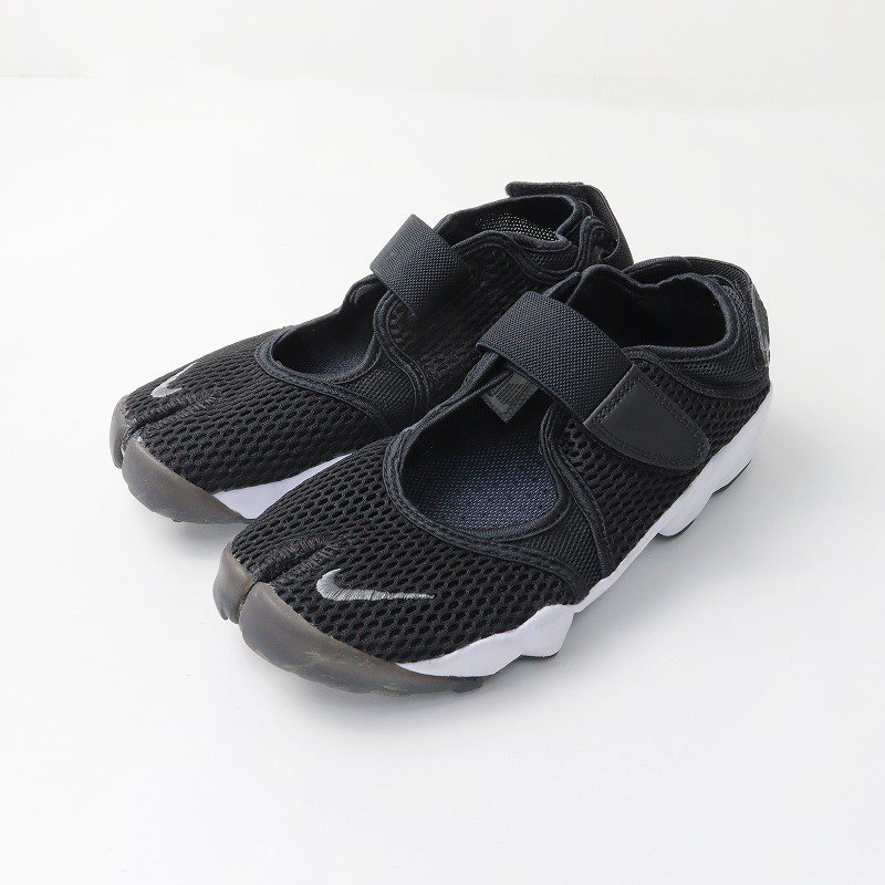 美品 ナイキ NIKE 848386-001 WMNS AIR RIFT BR 25cm/ブラック エアリフト スニーカー シューズ【2400013745840】