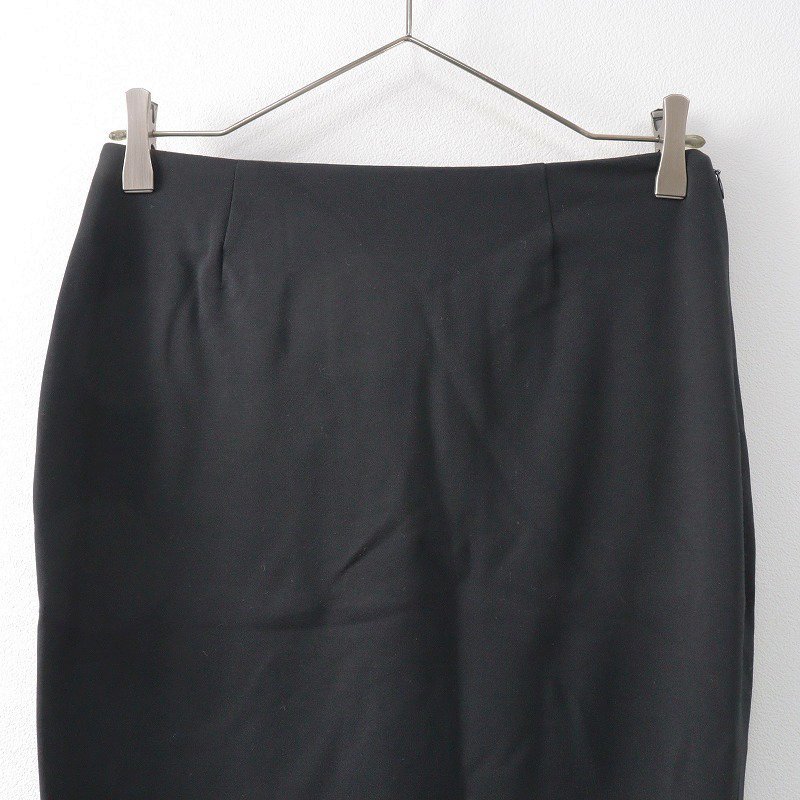 美品 定価2.8万 2020SS アパルトモン L'Appartement PUNCH TIGHT SKIRT ポンチタイトスカート 34/ブラック ロング【2400013756952】_画像3