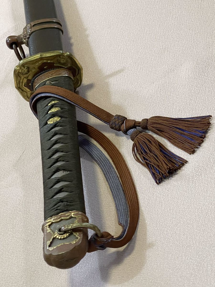 日本陸軍昭和十三年制定軍刀拵え『 陸軍九八式鐵鞘軍刀/ 尉官刀 日本陸軍昭和十三年制定軍刀拵え『 陸軍九八式鐵鞘軍刀/ 尉官刀