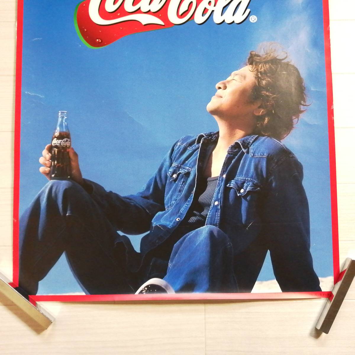 桑田佳祐 × コカコーラ Q④ ポスター No Reason ココロが求めている Ｃoca Cola サザンオールスターズ グッズの画像3