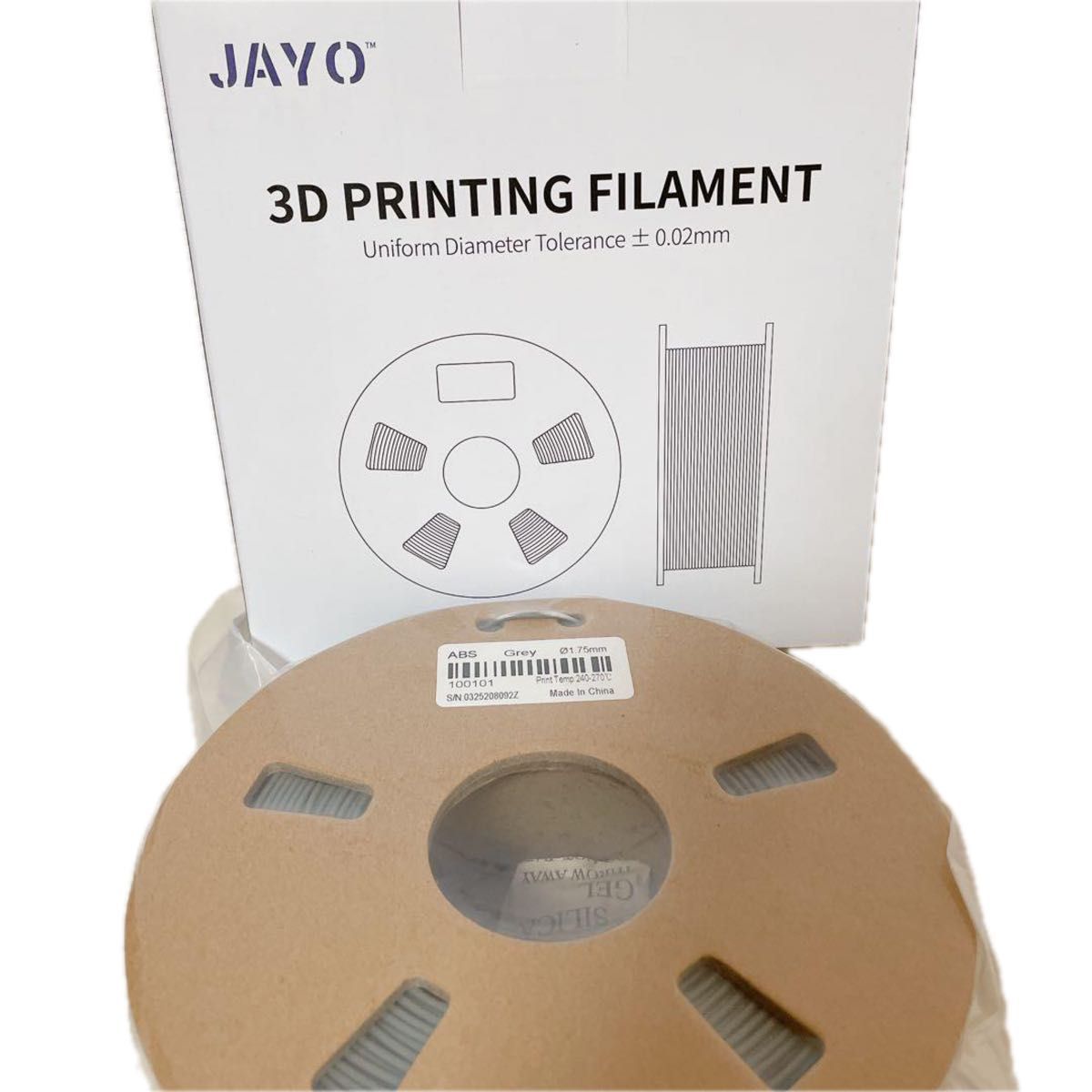 JAYO 3Dプリンターフィラメント グレー1.75mm - その他