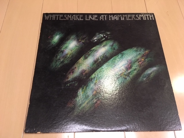 WHITESNAKE LIVE AT HAMMERSMITH ライヴ・アット・ハマースミス / ホワイトスネイク LP_画像1