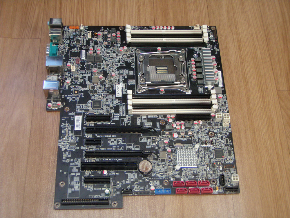 Lenovo P500 motherboard operation verification ending 