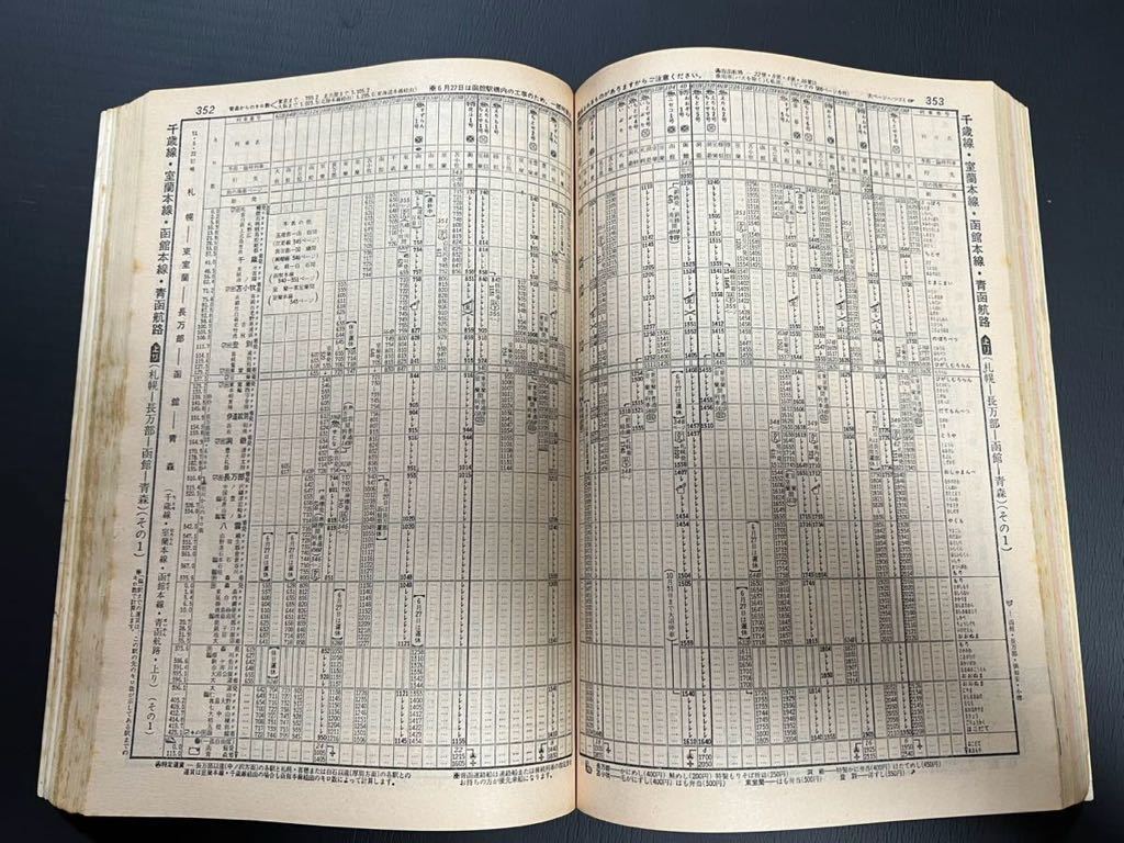 時刻表　国鉄監修 交通公社の時刻表 1976年6月号_画像10