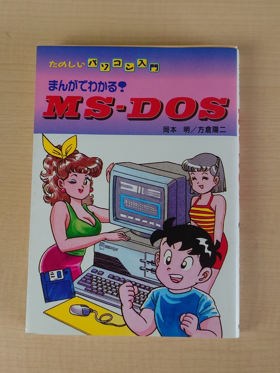 まんがでわかる！MS-DOS 新星出版社　_画像1