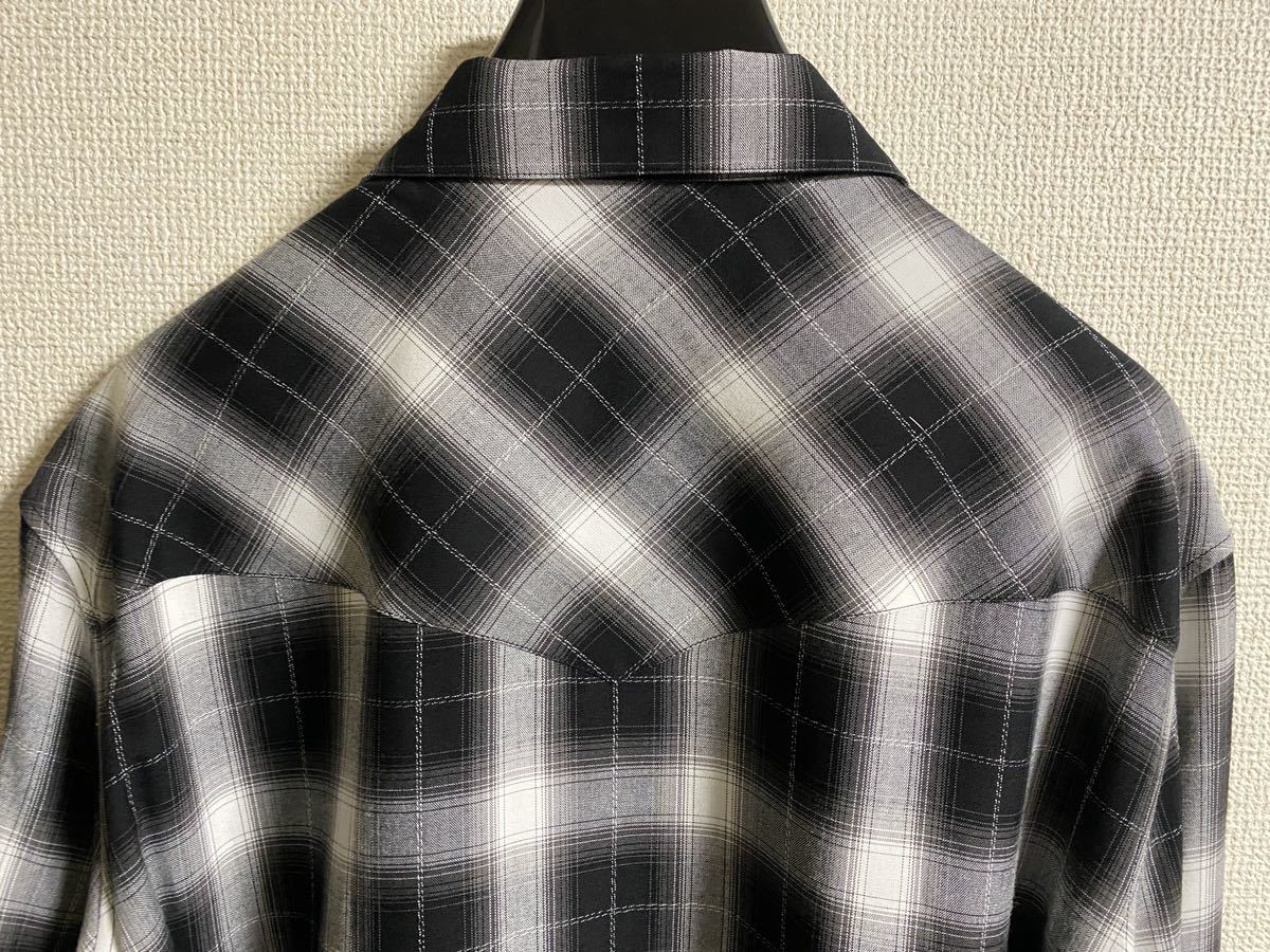celine 白黒チェックシャツ XXL セリーヌ hedi slimane エディ celine 白黒チェックシャツ XXL セリーヌ hedi slimane エディ
