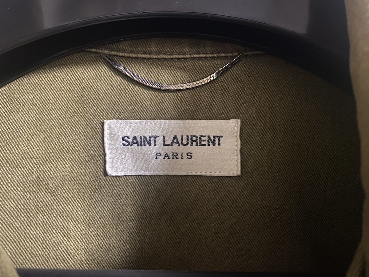 saint laurent paris 15ss ミリタリージャケット シャツブルゾン サンローランパリ エディスリマン_画像5