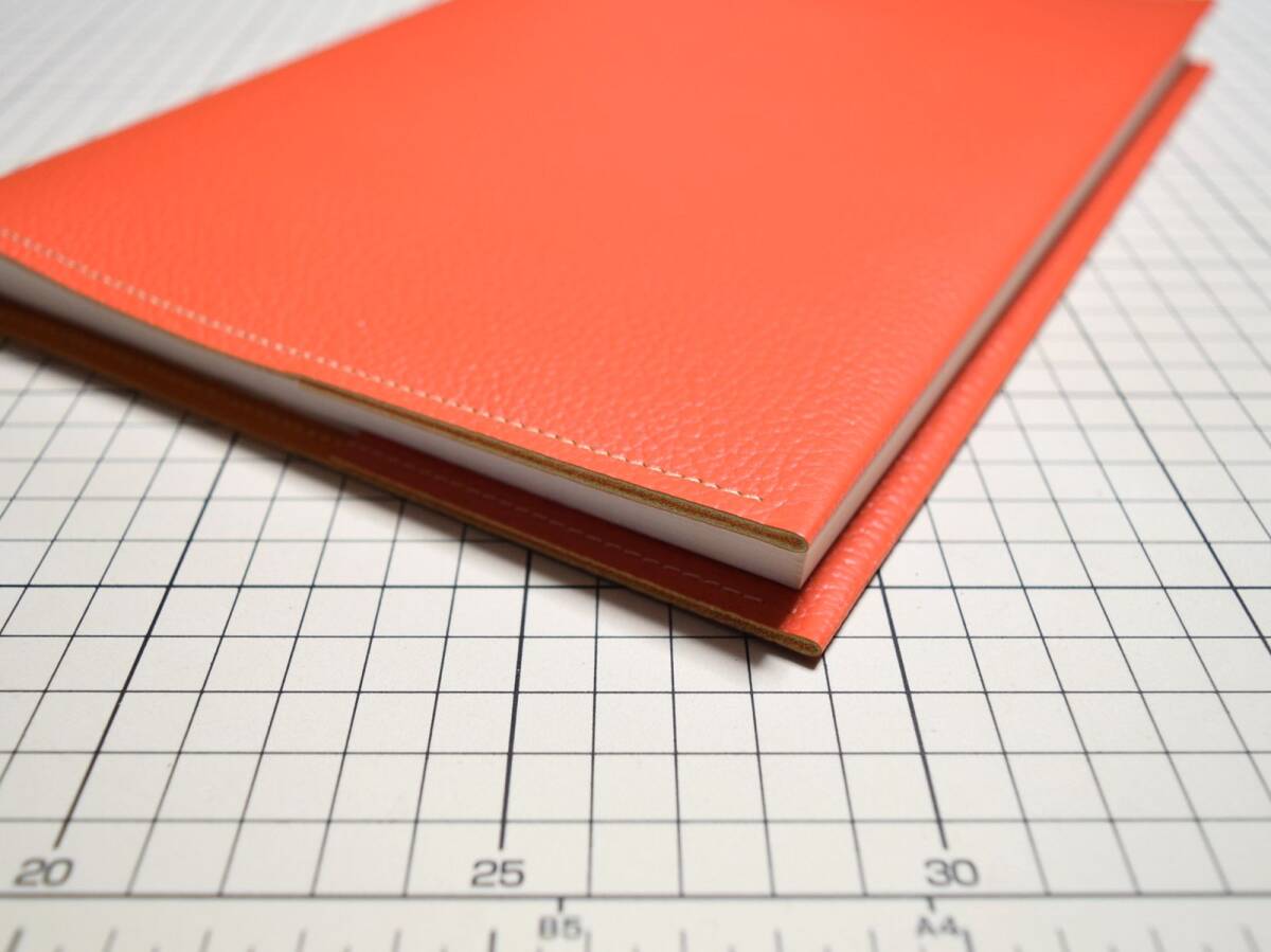  leather * original leather book cover cow leather ( B5 ) 388x259mm 156g M orange series orange color 