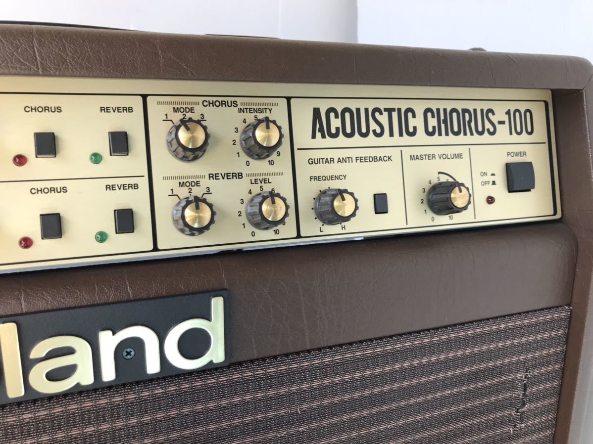 Roland AC-100U ACOUSTIC CHORUS-100 ギターアンプ ジャンク_画像10