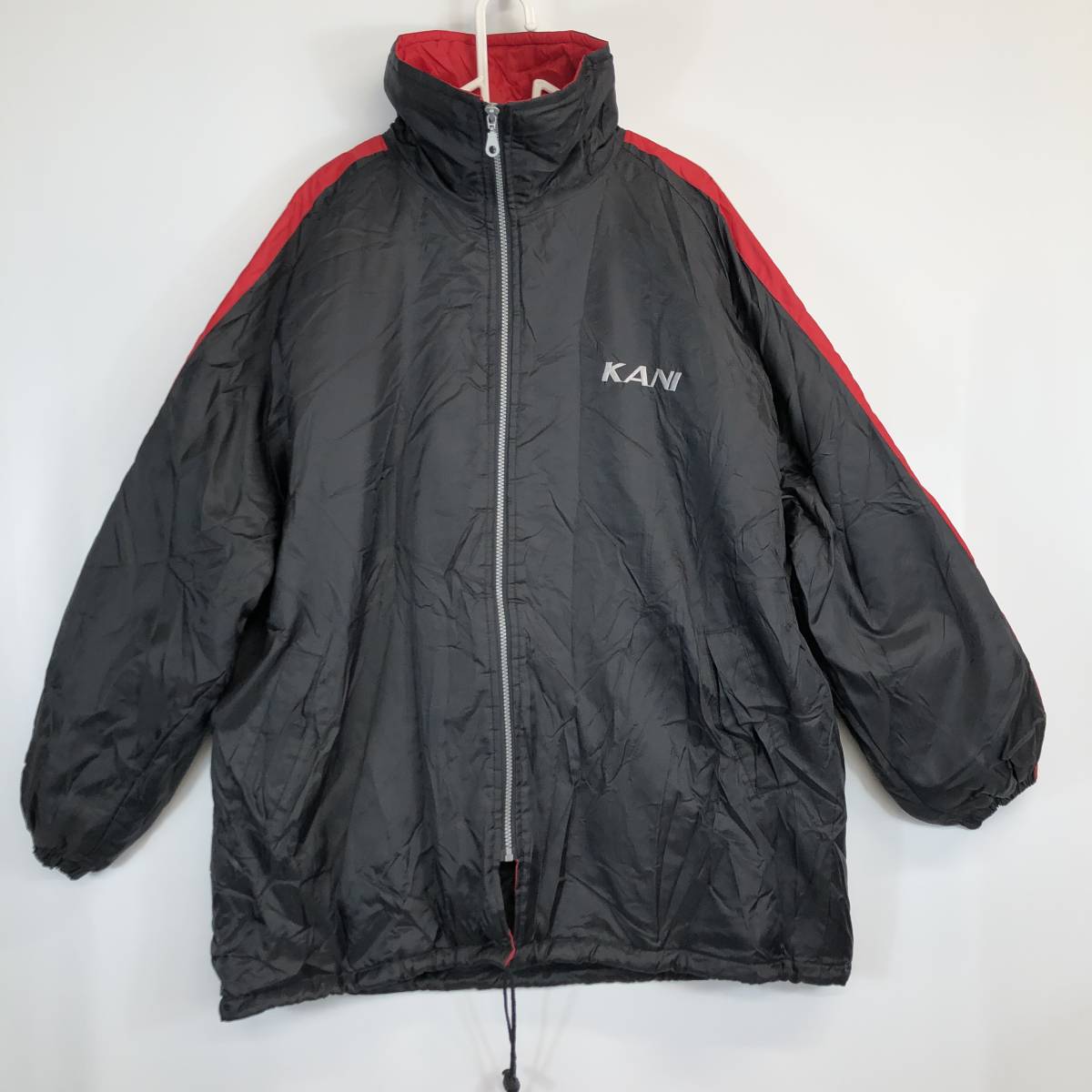 90s Karl Kani(カールカナイ) 中綿入りナイロンジャケット L 90s Karl Kani(カールカナイ) 中綿入りナイロンジャケット L