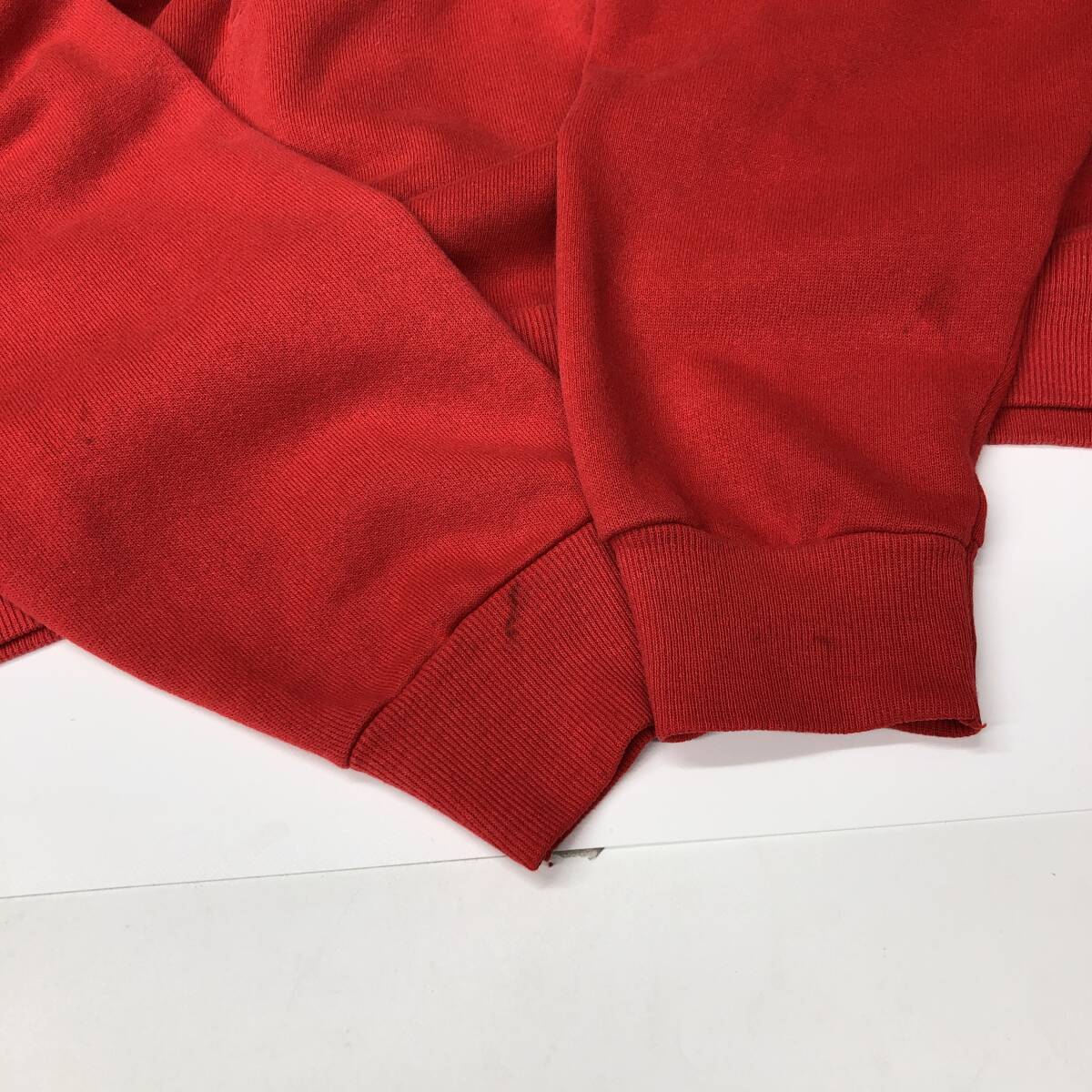 80s 90s USA製 HANES ヘインズ スウェットパーカー レッド L 80s 90s USA製 HANES ヘインズ スウェットパーカー レッド L