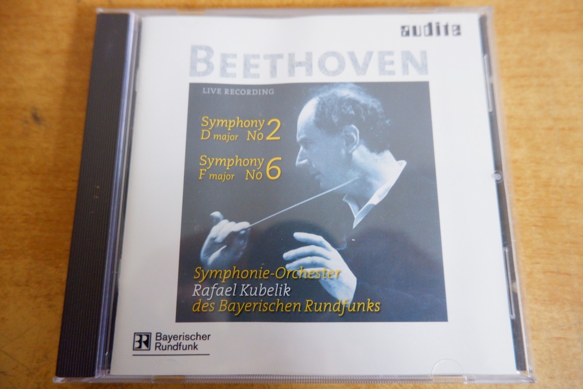 CDk-4950 Kubelik ,Symphonie-Orchester, des Bayerischen Rundfunks / Beethoven: Symphony No. 2 & No. 6_画像1
