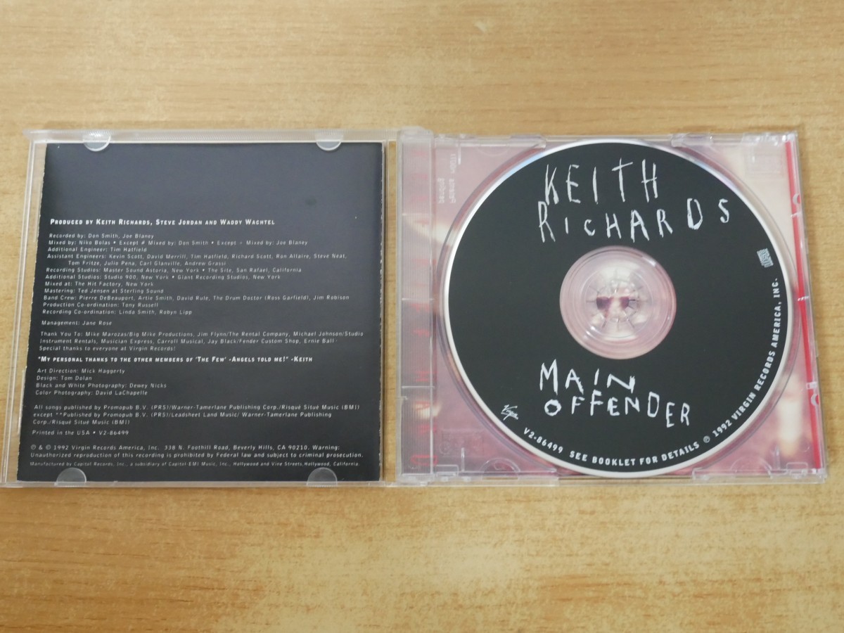 CDk-4225 Keith Richards / Main Offenderの画像3