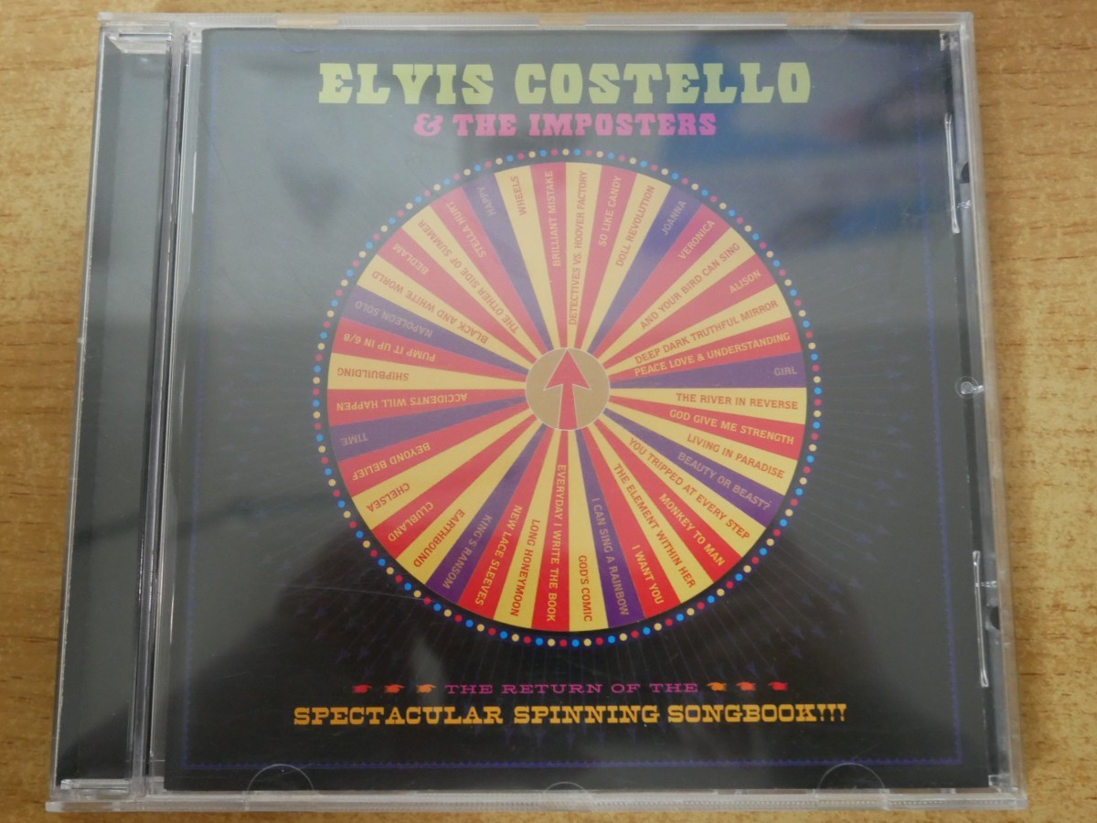 CDk-4233 Elvis Costello & The Imposters / The Return Of The Spectacular Spinning Songbook!!!_画像1