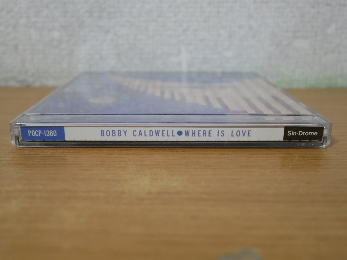 CDk-4405 BOBBY CALDWELL / WHERE IS LOVE