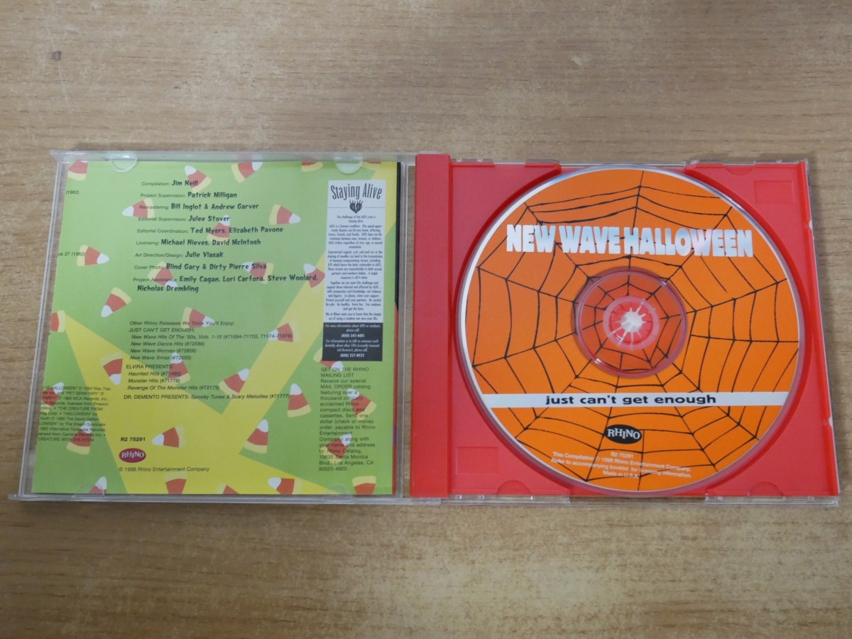 CDk-4642 Just Can't Get Enough: New Wave Halloween_画像3