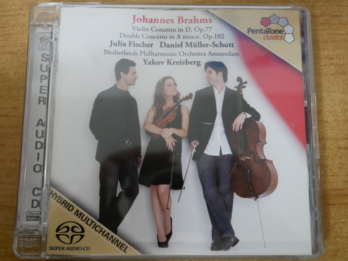 CDk-4693＜SACD＞ Brahms - Julia Fischer, Schott, Netherlands Philharmonic Orchestra Amsterdam / Violin Concerto In D, Op.77_画像1