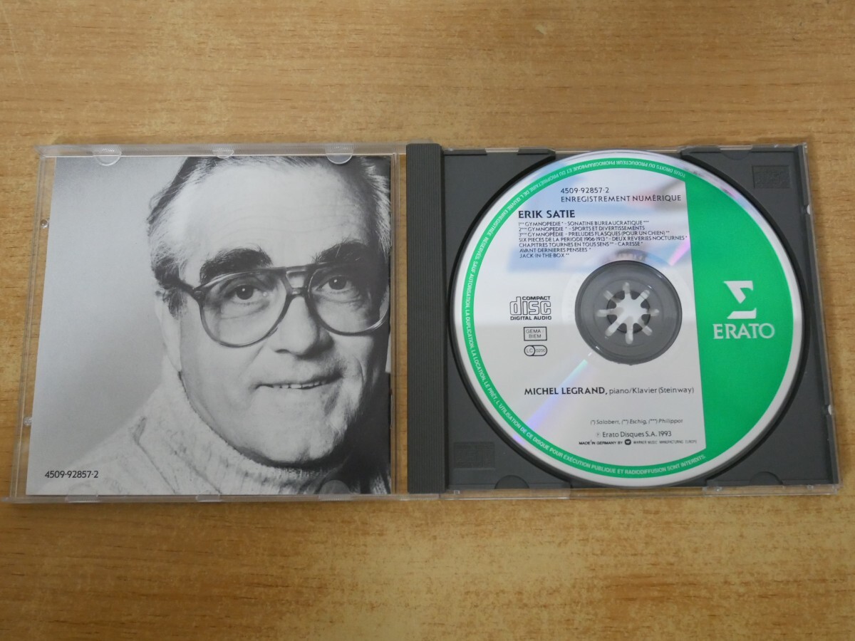 CDk-5135 Erik Satie - Michel Legrand Erik Satie By Michel Legrand_画像3