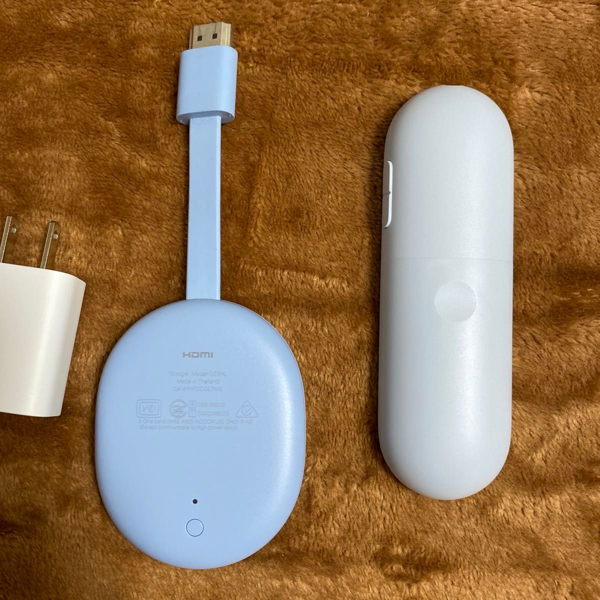 4K Google Chromecast with TV クロームキャスト sky スカイ 青 4K Google Chromecast with TV クロームキャスト sky スカイ 青