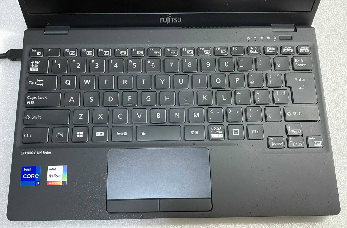 【良品】富士通 WU2/E3 13.3 Corei7-1165G7 高速SSD512GB メモリ16GB FMV LIFEBOOK Windows11 テレワーク対応_画像2