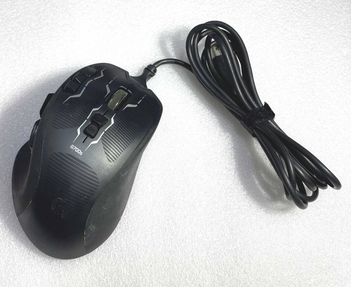 ロジクール Logicool G700S マウス ゲーミングマウス G700s Rechargeable Gaming Mouse G700s （ブラック）_画像1