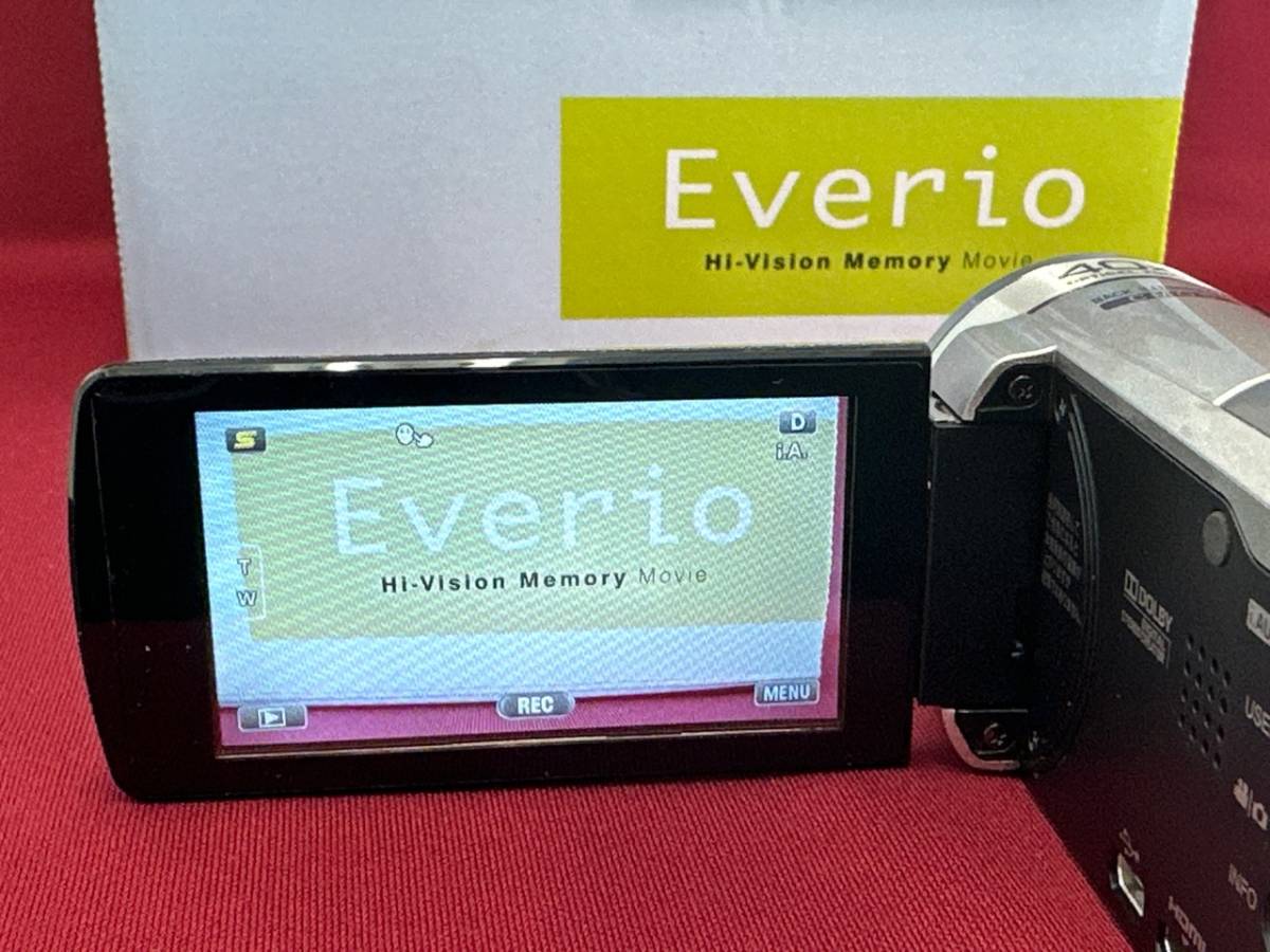 ※5588 動作品 JVC Everio GZ-HM350 デジタルビデオカメラ エブリオ ハンディカム_画像5