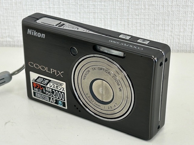 ※5579 Nikon COOLPIX S500 コンパクトデジタルカメラ ニコン クールピクス 個人保管_画像4