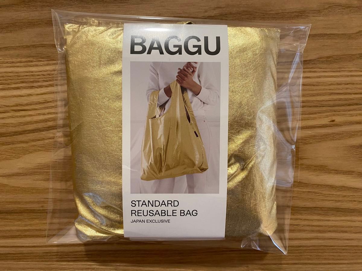 BAGGU メタリックゴールド スタンダードサイズ｜Yahoo!フリマ（旧