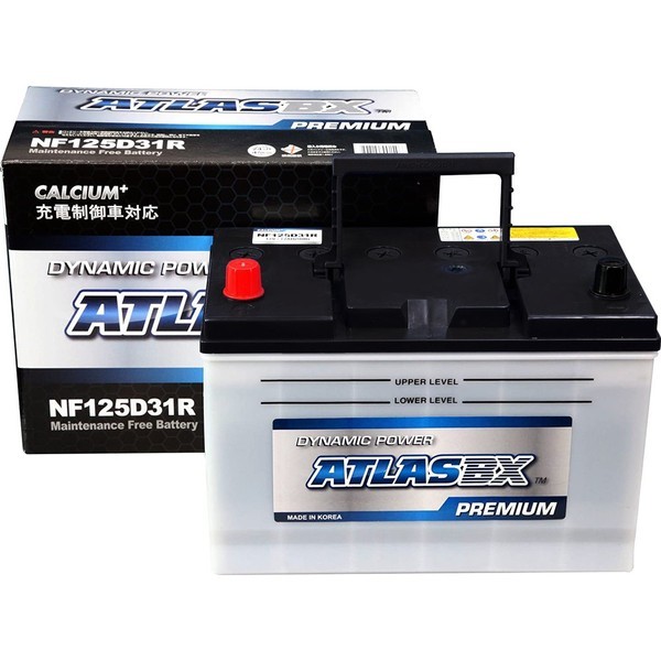 ATLASBX アトラス AT NF125D31R 国産車バッテリー 充電制御車対応 ATLAS PREMIUM_画像1