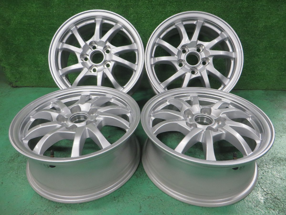 【新車外し品】純正アルミ トヨタ 16インチ 6.5J +39 5H PCD114:Φ約60mm 4枚セット《ZVW40、41系プリウスα(アルファ)etc...》