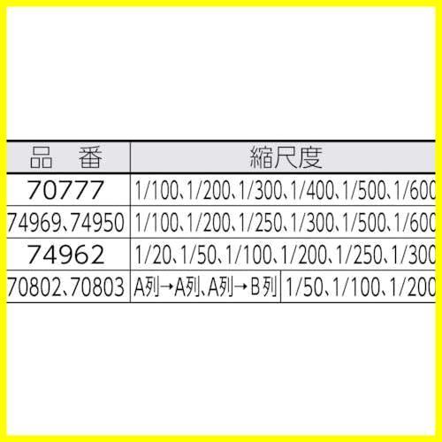 ★C-1515cm縮小コピー用★ () 三角スケール C-15 15cm 縮小コピー用 70802_画像6