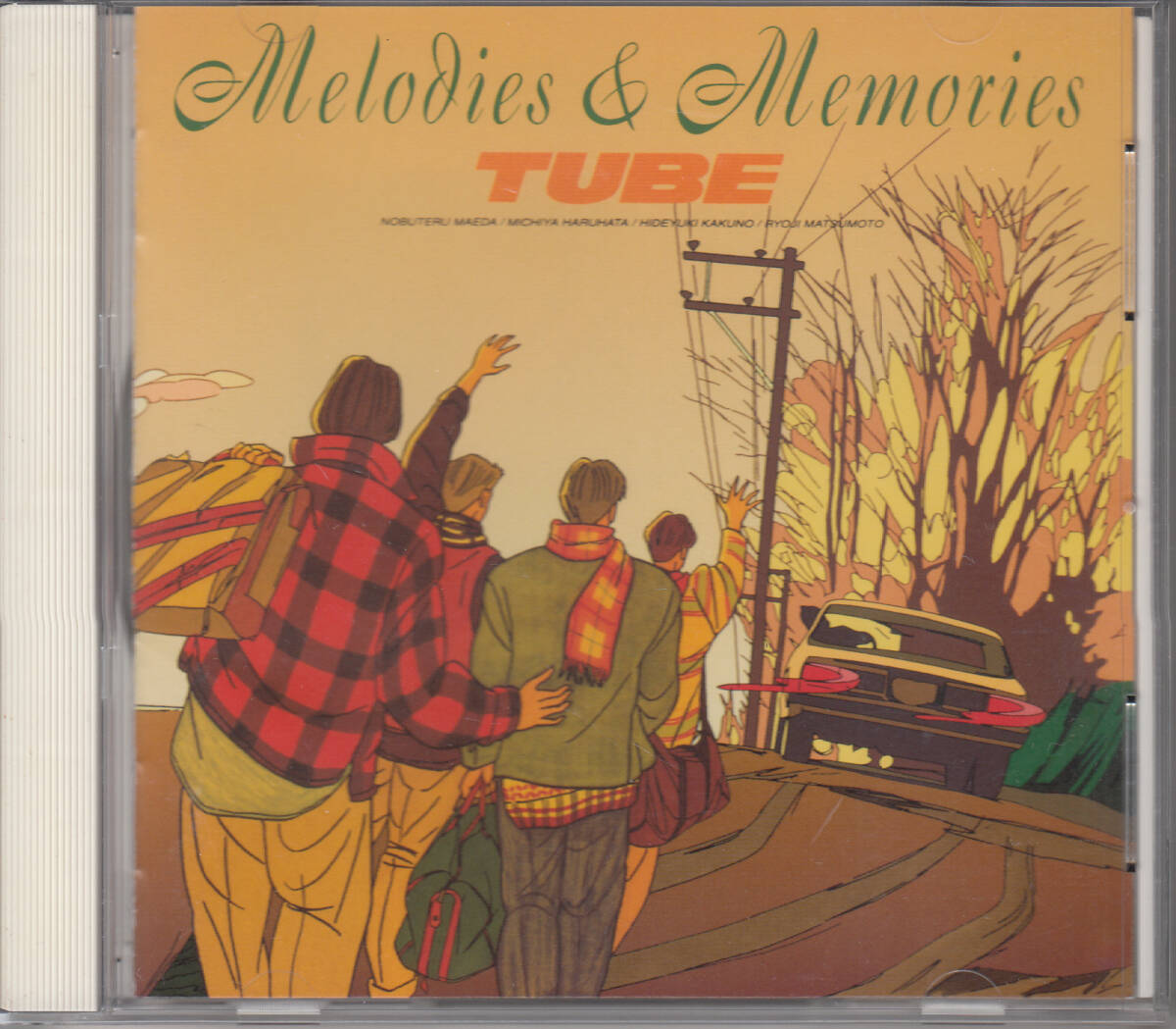 【送料無料】TUBE・チューブ：Melodies & Memories ◆ケース交換済み h1215の画像1